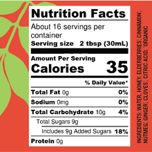 Load image into Gallery viewer, Sassy Cinnamon Elderberry Syrup